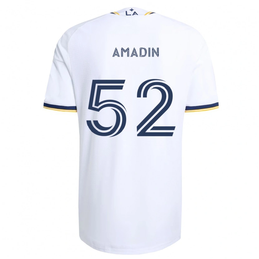 Danxen Herren Elijah Amadin #52 Blau Gelb Und Weiß Heimtrikot Trikot 2026/27 T-Shirt