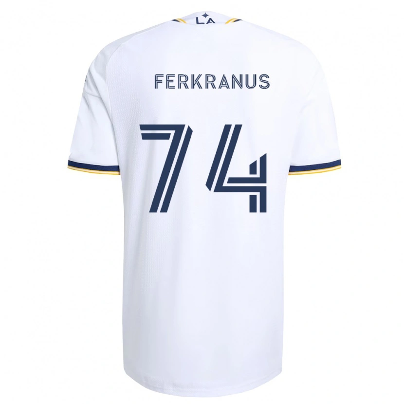 Danxen Herren Marcus Ferkranus #74 Blau Gelb Und Weiß Heimtrikot Trikot 2026/27 T-Shirt