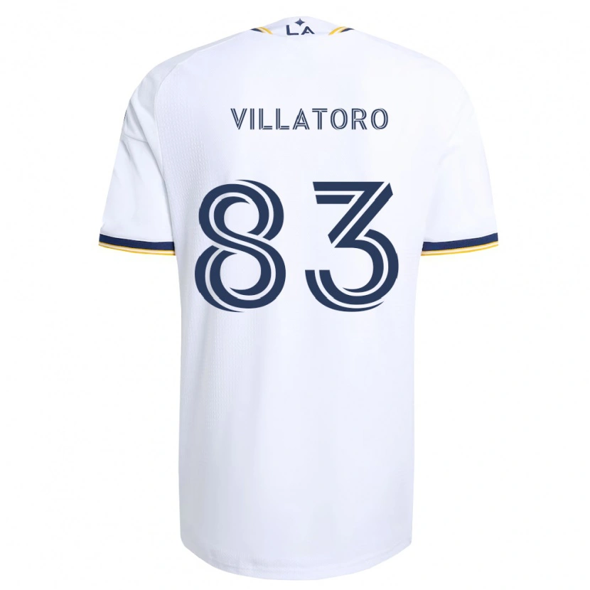 Danxen Herren Angel Villatoro #83 Blau Gelb Und Weiß Heimtrikot Trikot 2026/27 T-Shirt