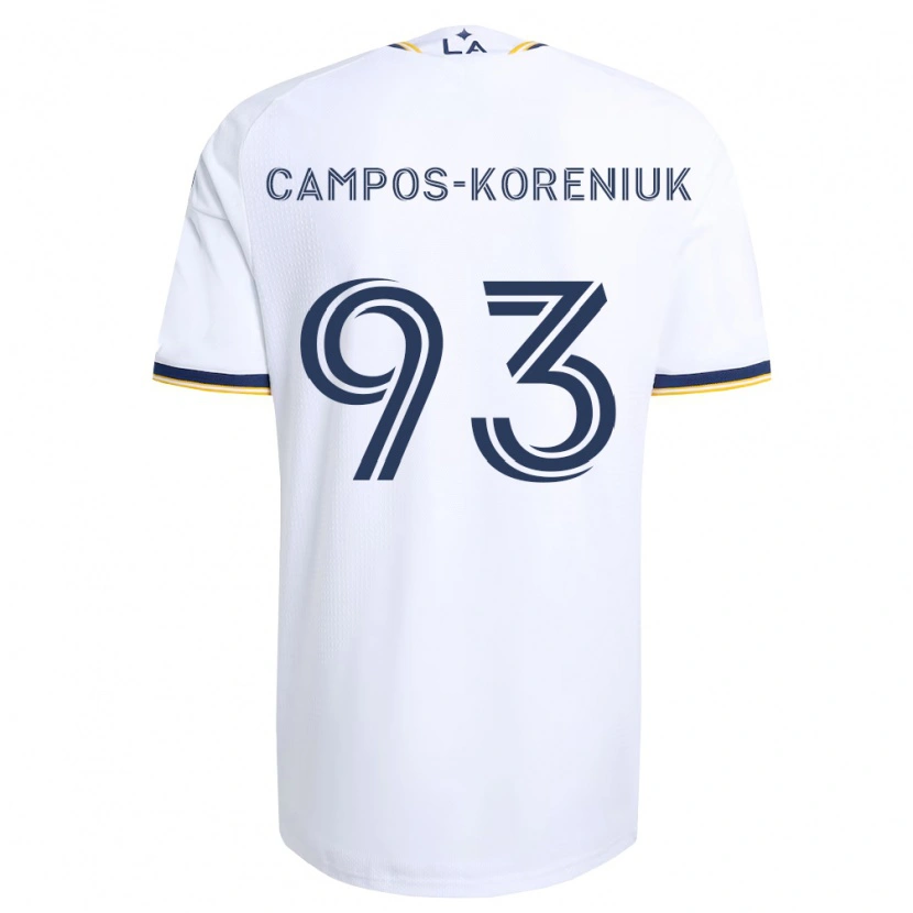 Danxen Herren K Campos-Koreniuk #93 Blau Gelb Und Weiß Heimtrikot Trikot 2026/27 T-Shirt