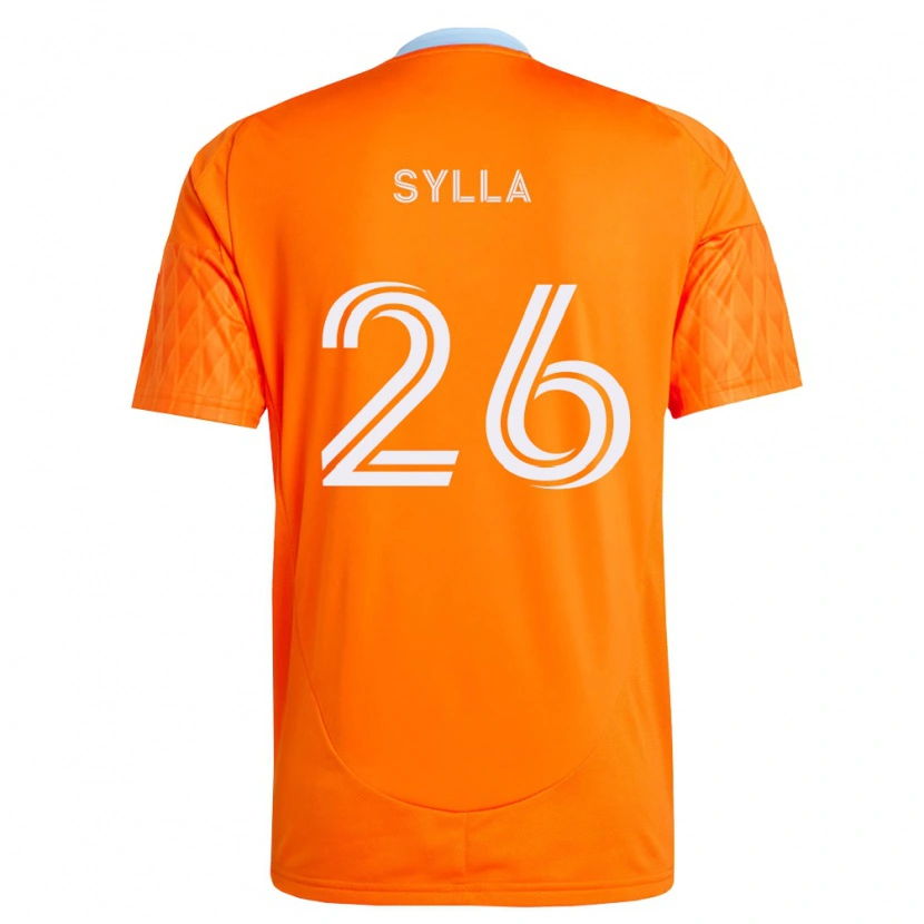 Danxen Herren Ousmane Sylla #26 Orange Weiß Heimtrikot Trikot 2026/27 T-Shirt