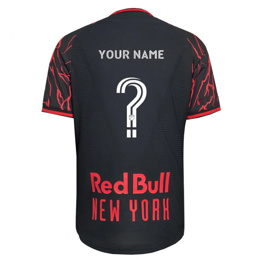 Danxen Herren Ihren Namen #0 Rot Schwarz Weiß Heimtrikot Trikot 2026/27 T-Shirt