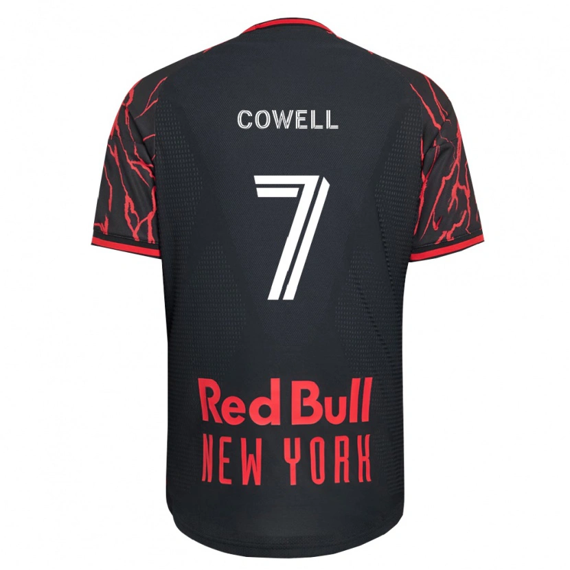 Danxen Herren Cade Cowell #7 Rot Schwarz Weiß Heimtrikot Trikot 2026/27 T-Shirt