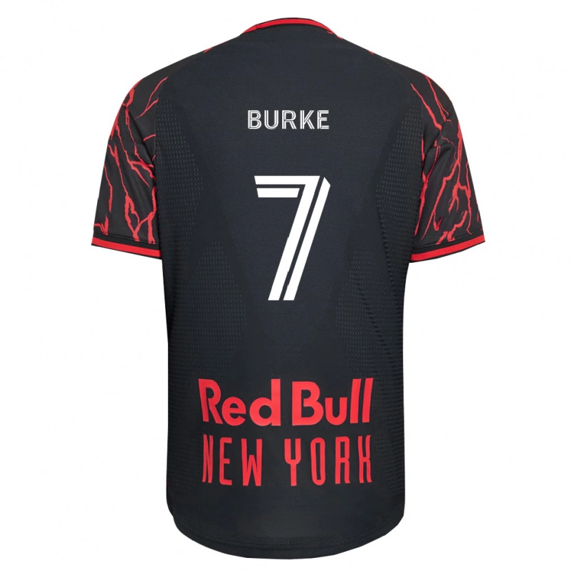 Danxen Herren Cory Burke #7 Rot Schwarz Weiß Heimtrikot Trikot 2026/27 T-Shirt