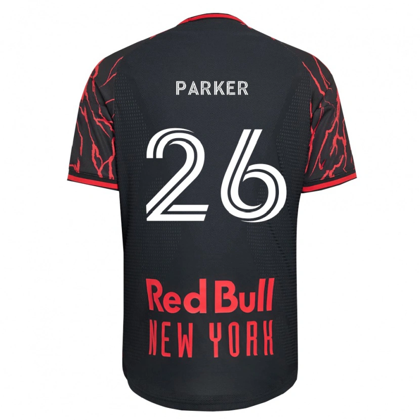 Danxen Herren Tim Parker #26 Rot Schwarz Weiß Heimtrikot Trikot 2026/27 T-Shirt