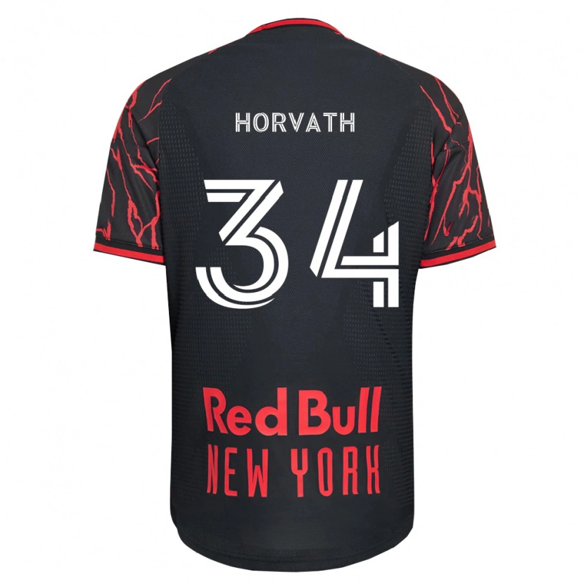 Danxen Herren Ethan Horvath #34 Rot Schwarz Weiß Heimtrikot Trikot 2026/27 T-Shirt