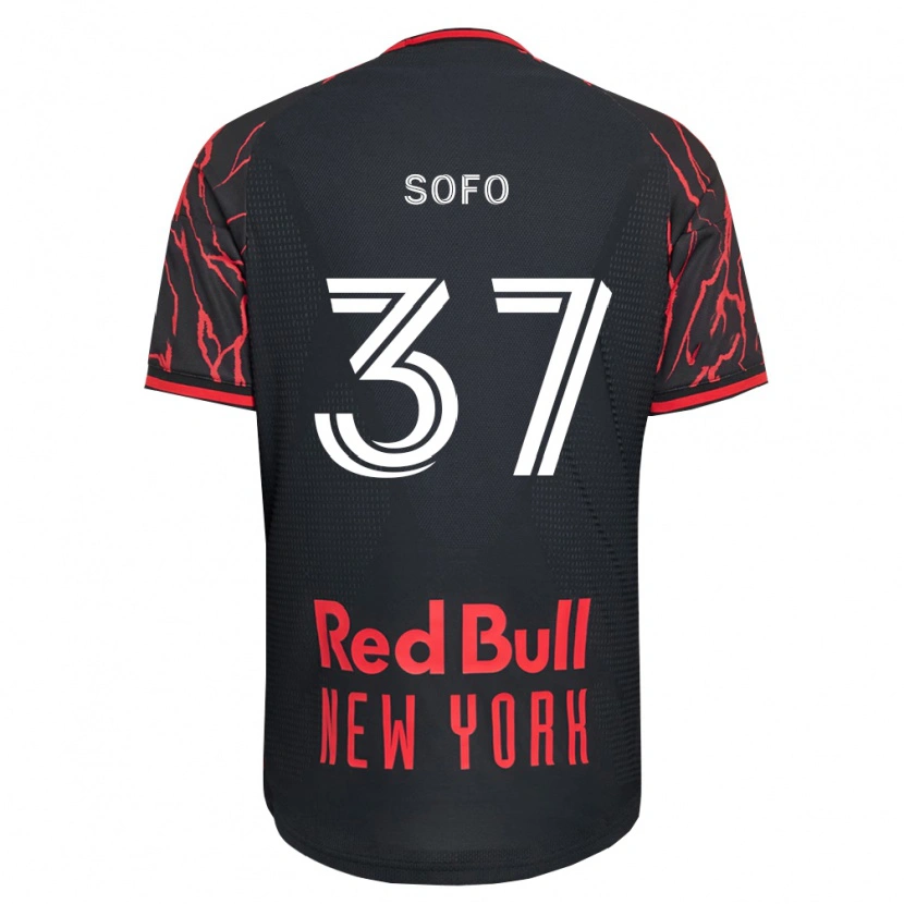 Danxen Herren Mohammed Sofo #37 Rot Schwarz Weiß Heimtrikot Trikot 2026/27 T-Shirt