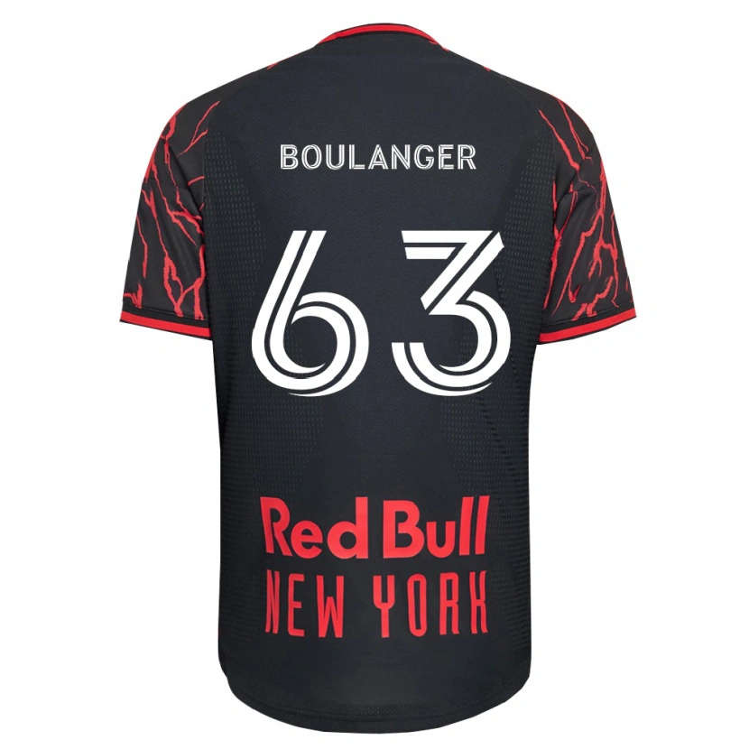 Danxen Herren Brady Boulanger #63 Rot Schwarz Weiß Heimtrikot Trikot 2026/27 T-Shirt