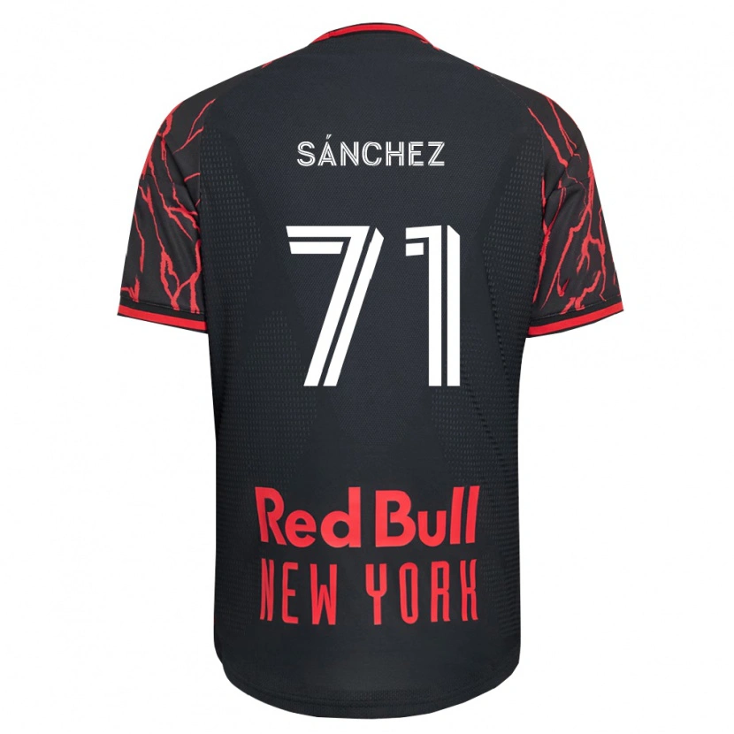 Danxen Herren Aimar Sánchez #71 Rot Schwarz Weiß Heimtrikot Trikot 2026/27 T-Shirt
