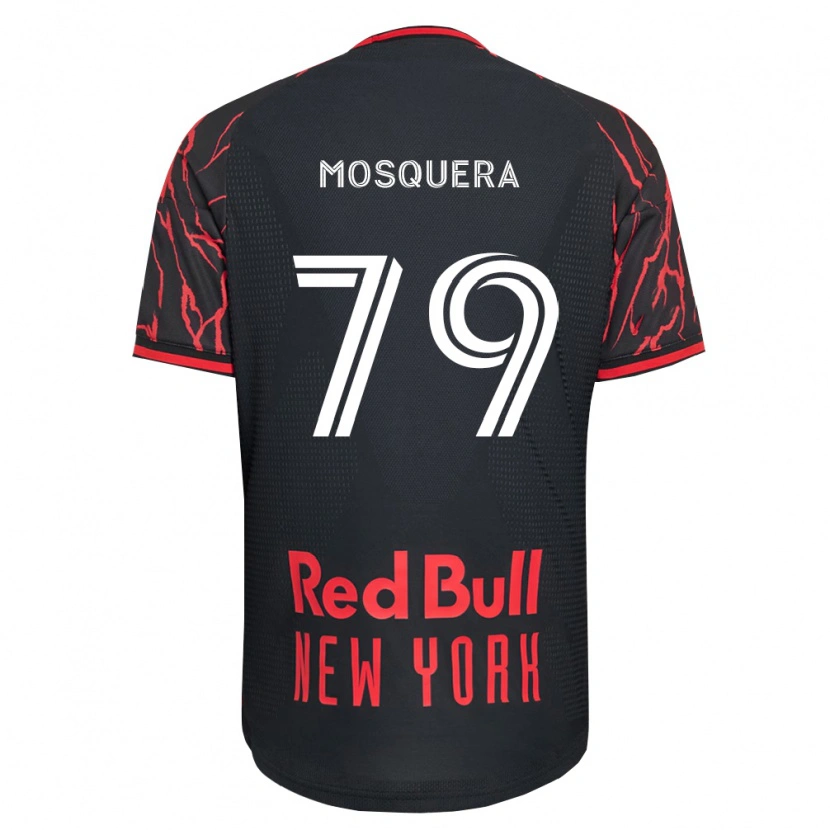 Danxen Herren Rafael Mosquera #79 Rot Schwarz Weiß Heimtrikot Trikot 2026/27 T-Shirt