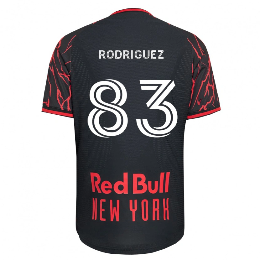 Danxen Herren Benjamin Rodriguez #83 Rot Schwarz Weiß Heimtrikot Trikot 2026/27 T-Shirt
