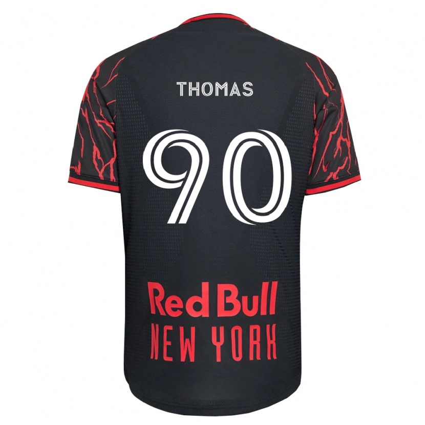 Danxen Herren Oladayo Thomas #90 Rot Schwarz Weiß Heimtrikot Trikot 2026/27 T-Shirt