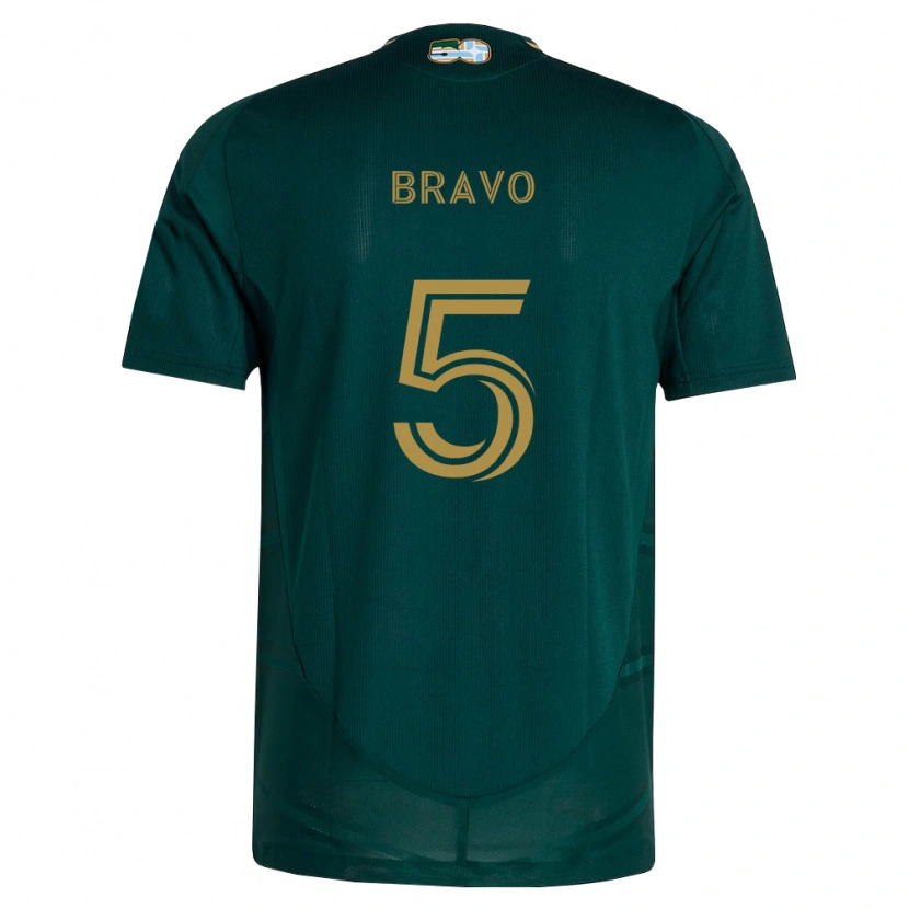 Danxen Herren Claudio Bravo #5 Dunkelgrün Braun Heimtrikot Trikot 2026/27 T-Shirt