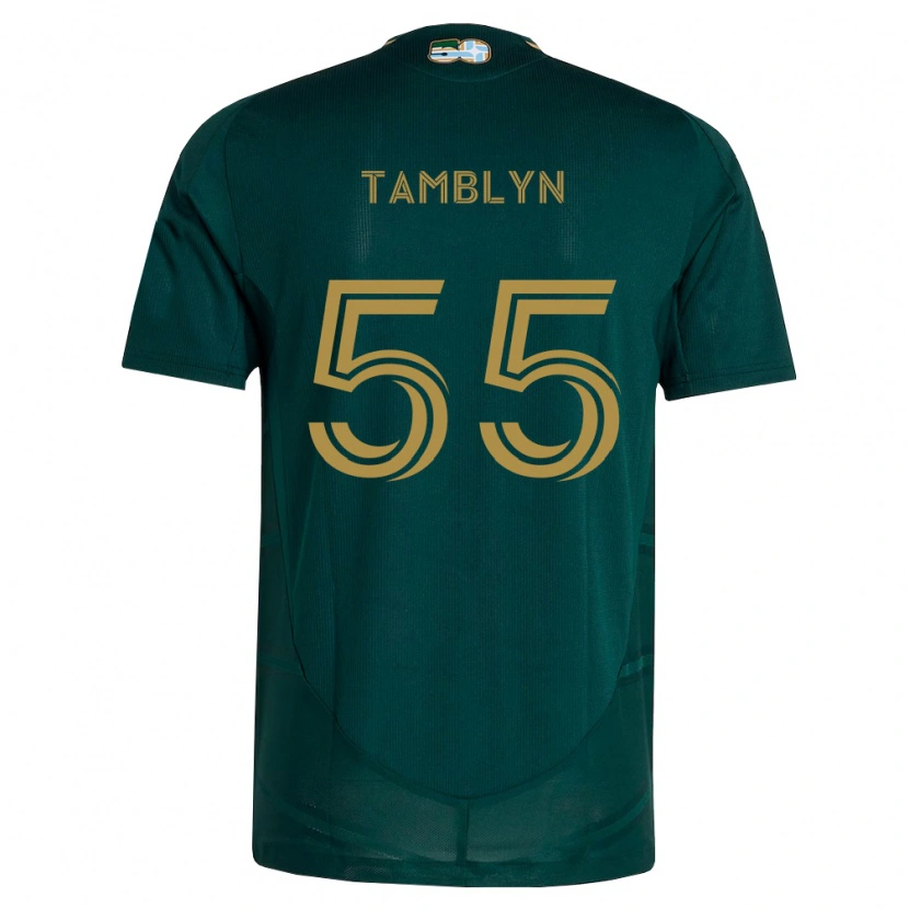 Danxen Herren Kellen Tamblyn #55 Dunkelgrün Braun Heimtrikot Trikot 2026/27 T-Shirt