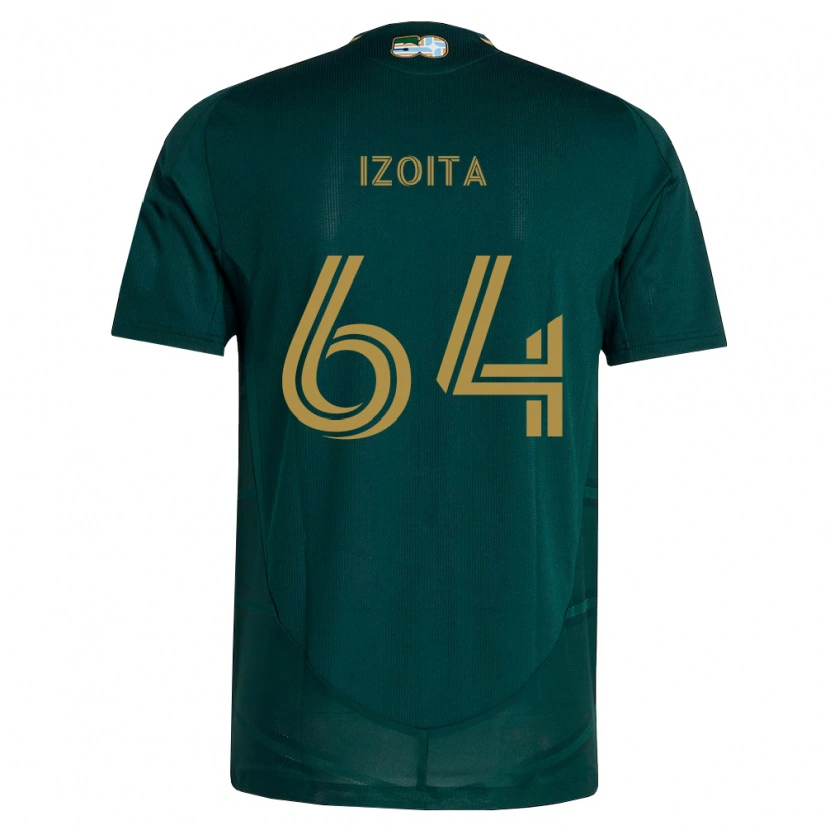 Danxen Herren Jacob Izoita #64 Dunkelgrün Braun Heimtrikot Trikot 2026/27 T-Shirt