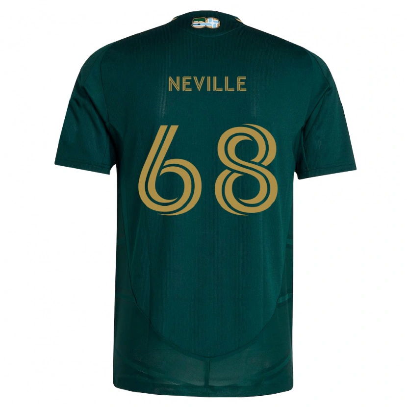 Danxen Herren Harvey Neville #68 Dunkelgrün Braun Heimtrikot Trikot 2026/27 T-Shirt