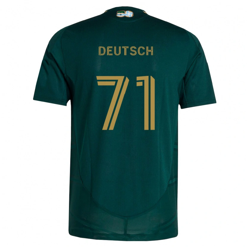 Danxen Herren Maverick Deutsch #71 Dunkelgrün Braun Heimtrikot Trikot 2026/27 T-Shirt