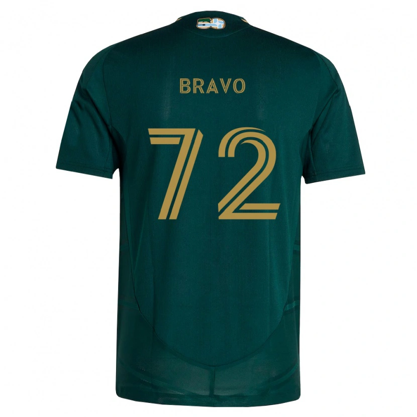 Danxen Herren Julian Bravo #72 Dunkelgrün Braun Heimtrikot Trikot 2026/27 T-Shirt