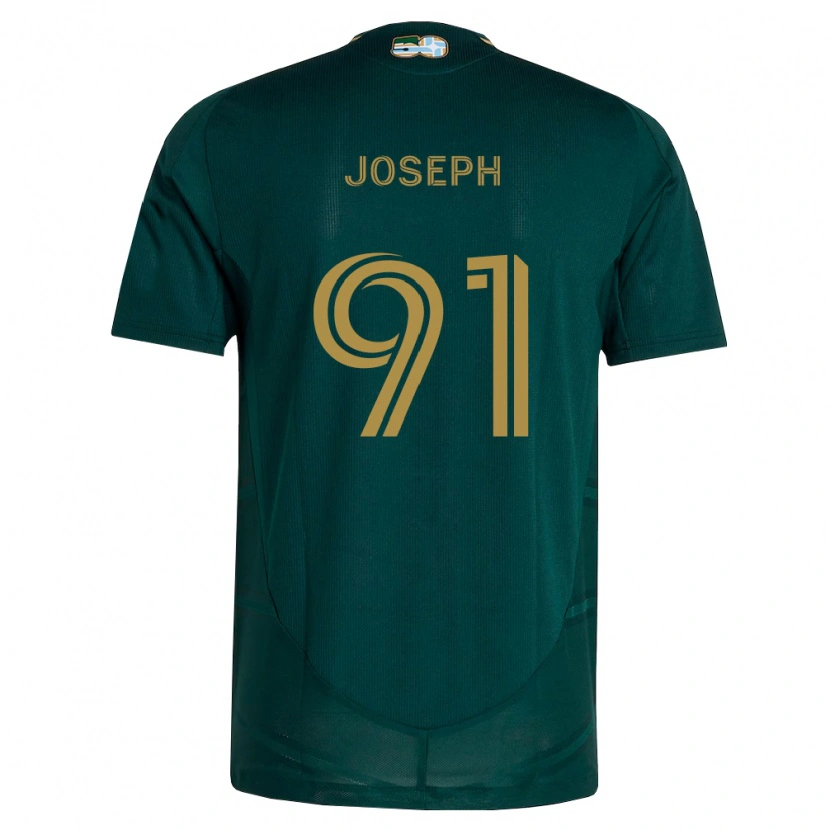 Danxen Herren Sam Joseph #91 Dunkelgrün Braun Heimtrikot Trikot 2026/27 T-Shirt