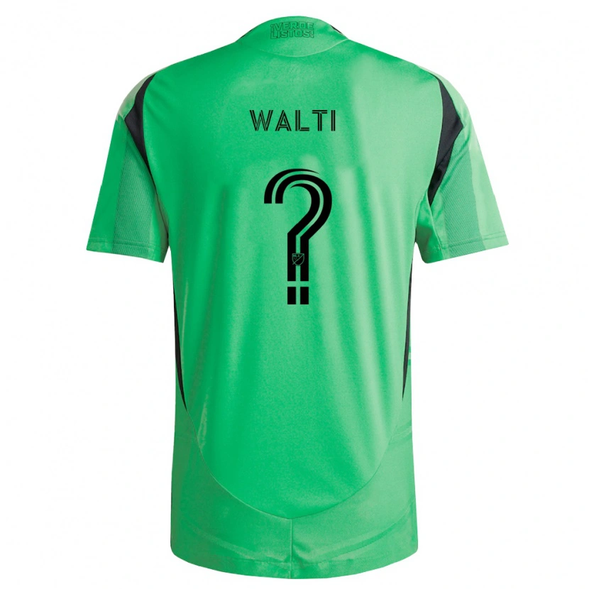 Danxen Herren Jackson Wälti #0 Smaragdgrün Schwarz Heimtrikot Trikot 2026/27 T-Shirt