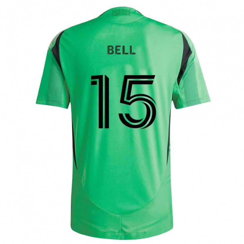 Danxen Herren Jon Bell #15 Smaragdgrün Schwarz Heimtrikot Trikot 2026/27 T-Shirt
