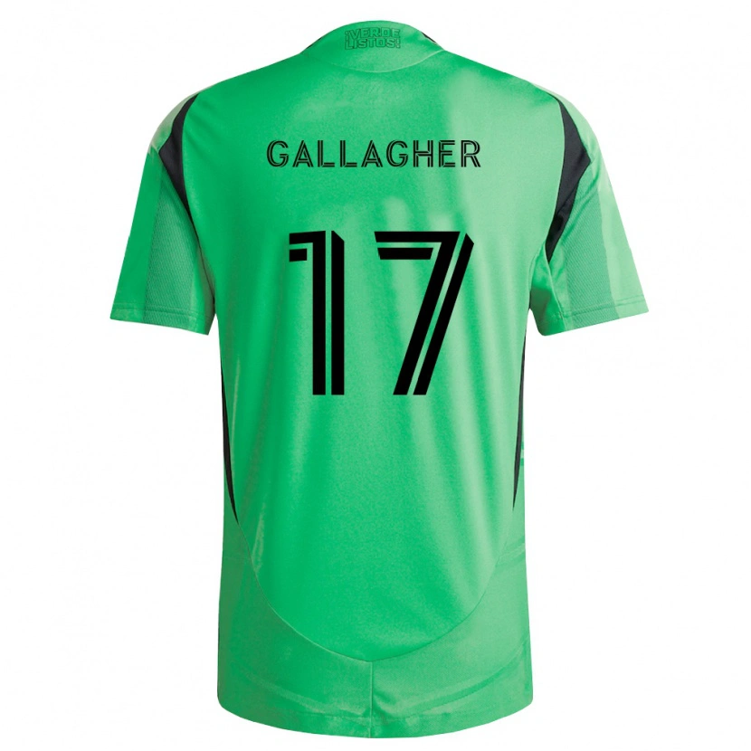 Danxen Herren Jon Gallagher #17 Smaragdgrün Schwarz Heimtrikot Trikot 2026/27 T-Shirt