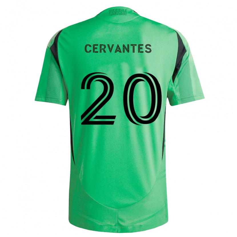 Danxen Herren Aaron Cervantes #20 Smaragdgrün Schwarz Heimtrikot Trikot 2026/27 T-Shirt