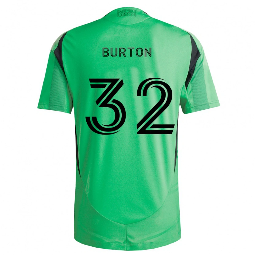 Danxen Herren Micah Burton #32 Smaragdgrün Schwarz Heimtrikot Trikot 2026/27 T-Shirt