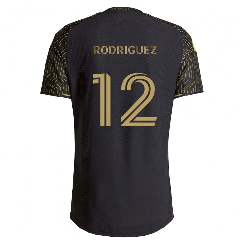 Danxen Herren Jeremi Rodriguez #12 Braun Schwarz Heimtrikot Trikot 2026/27 T-Shirt