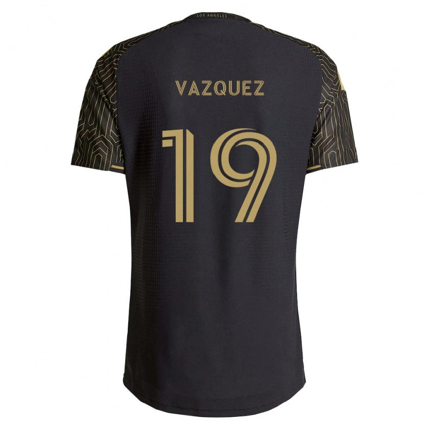 Danxen Herren Favian Vazquez #19 Braun Schwarz Heimtrikot Trikot 2026/27 T-Shirt
