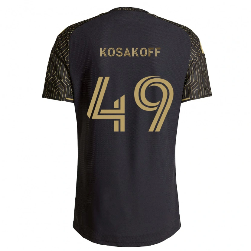 Danxen Herren Charlie Kosakoff #49 Braun Schwarz Heimtrikot Trikot 2026/27 T-Shirt