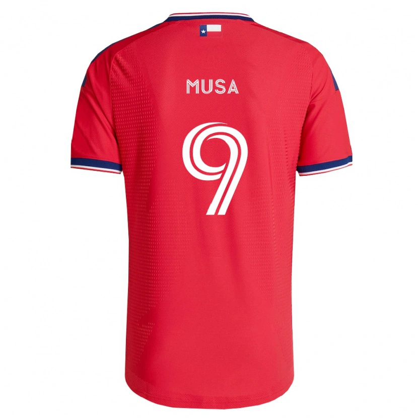 Danxen Herren Petar Musa #9 Rot Blau Weiß Heimtrikot Trikot 2026/27 T-Shirt