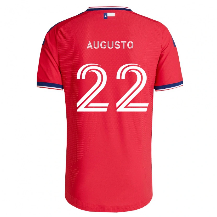 Danxen Herren Álvaro Augusto #22 Rot Blau Weiß Heimtrikot Trikot 2026/27 T-Shirt