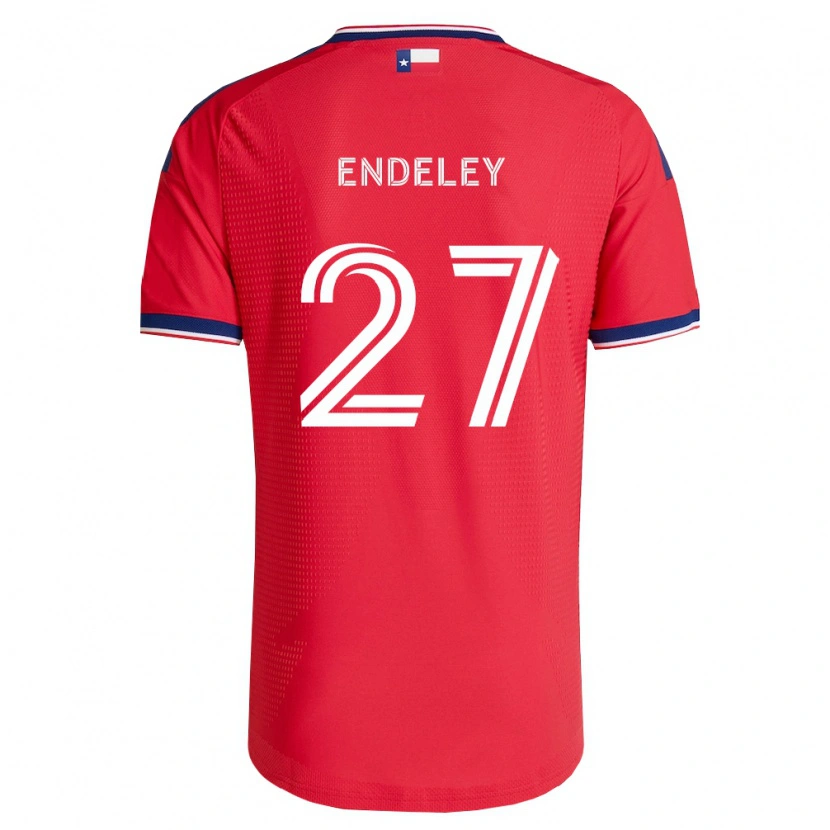 Danxen Herren Herbert Endeley #27 Rot Blau Weiß Heimtrikot Trikot 2026/27 T-Shirt