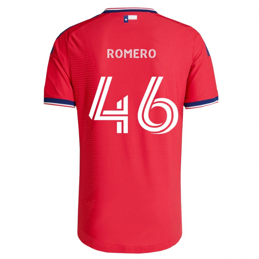Danxen Herren Isaac Romero #46 Rot Blau Weiß Heimtrikot Trikot 2026/27 T-Shirt