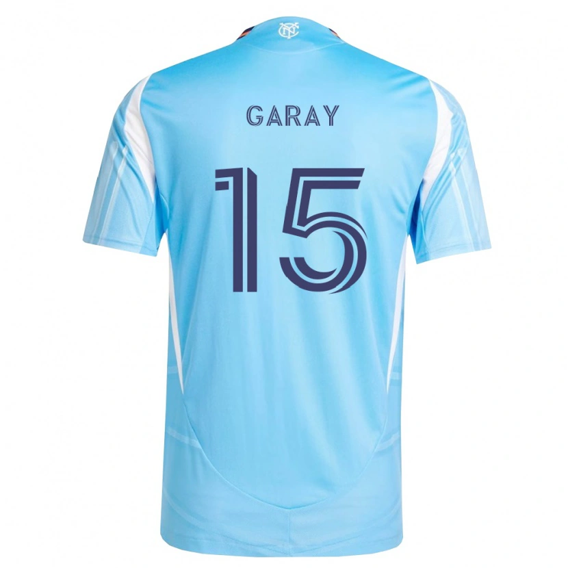Danxen Herren Ethan Garay #15 Himmelblau Weiß Heimtrikot Trikot 2026/27 T-Shirt