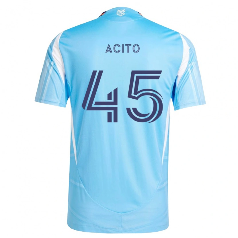 Danxen Herren Kamran Acito #45 Himmelblau Weiß Heimtrikot Trikot 2026/27 T-Shirt