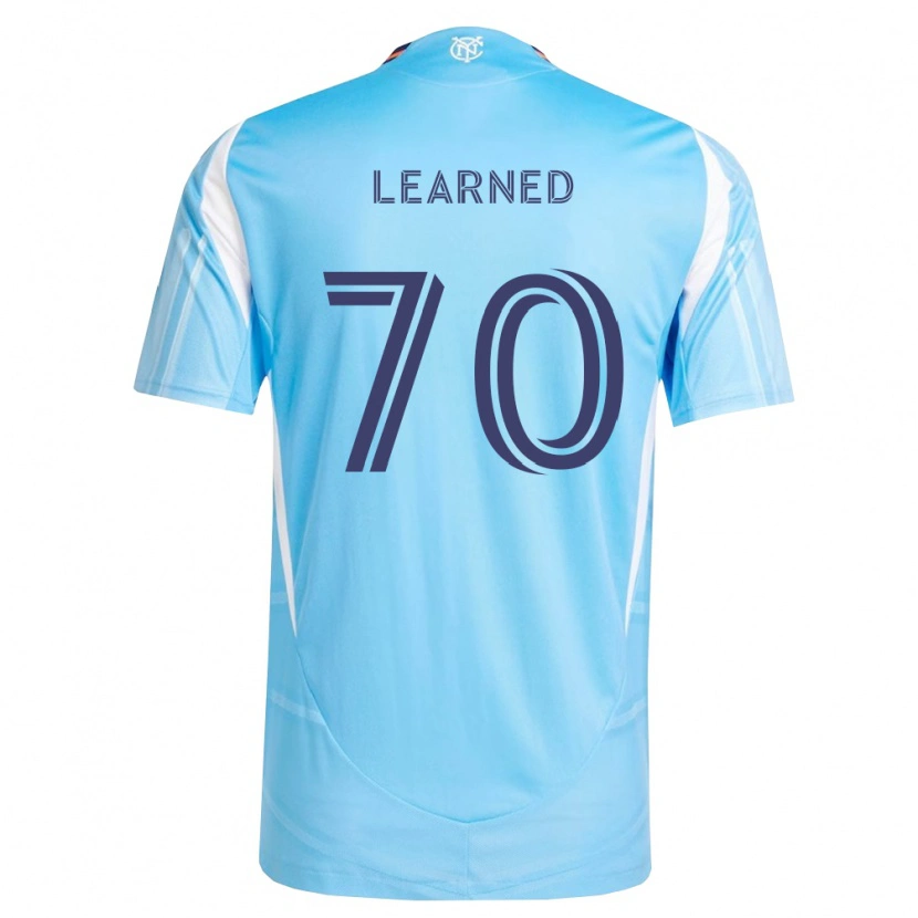 Danxen Herren Mac Learned #70 Himmelblau Weiß Heimtrikot Trikot 2026/27 T-Shirt
