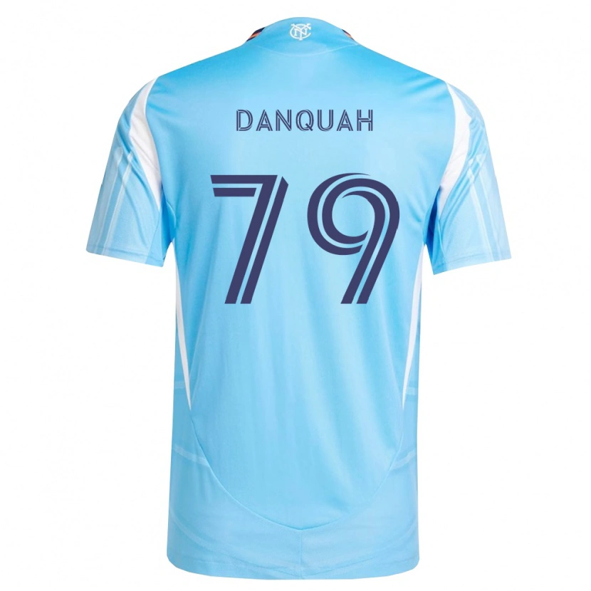 Danxen Herren Caleb Danquah #79 Himmelblau Weiß Heimtrikot Trikot 2026/27 T-Shirt