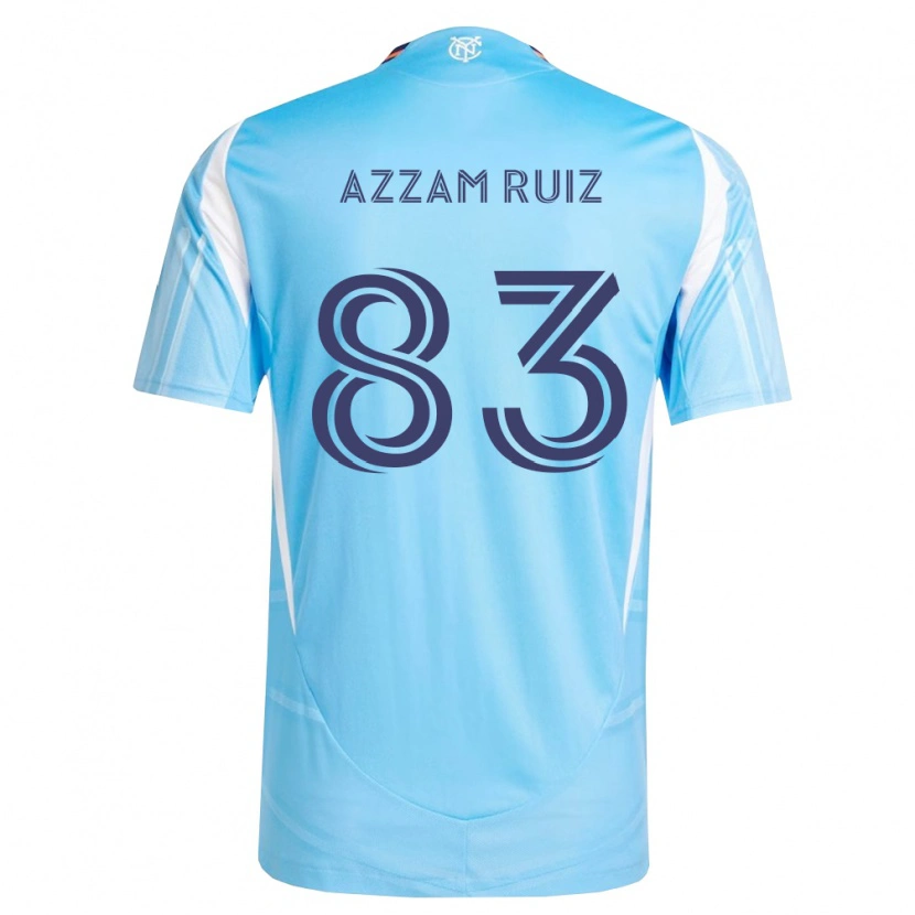 Danxen Herren Camil Azzam Ruiz #83 Himmelblau Weiß Heimtrikot Trikot 2026/27 T-Shirt