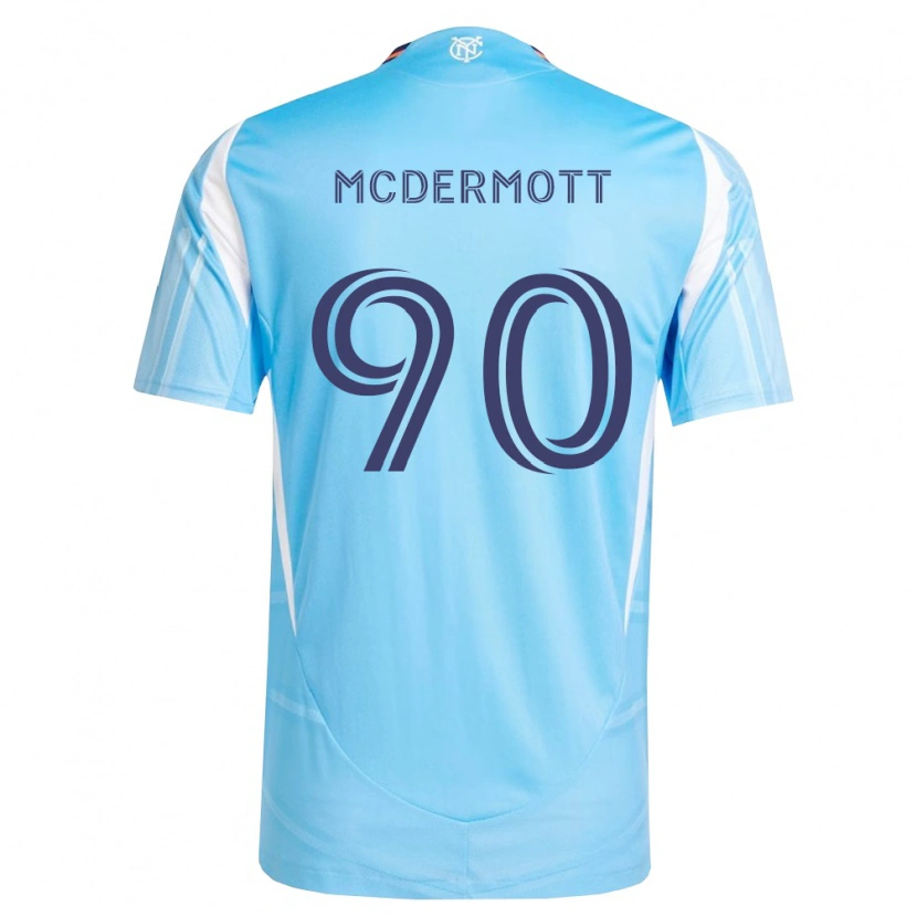 Danxen Herren Dylan Mcdermott #90 Himmelblau Weiß Heimtrikot Trikot 2026/27 T-Shirt