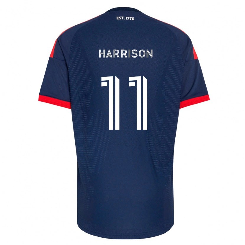 Danxen Herren Jack Harrison #11 Königsblau Rot Weiß Heimtrikot Trikot 2026/27 T-Shirt