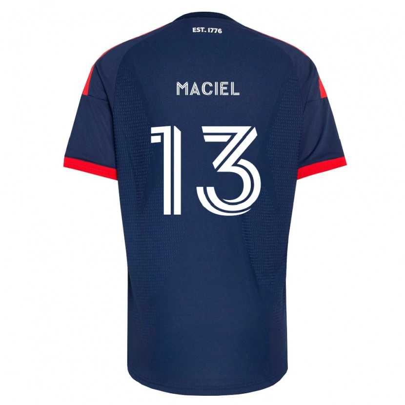 Danxen Herren Maciel #13 Königsblau Rot Weiß Heimtrikot Trikot 2026/27 T-Shirt