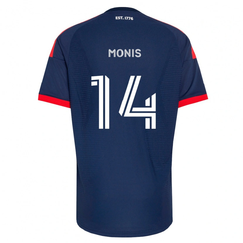 Danxen Herren Alex Monis #14 Königsblau Rot Weiß Heimtrikot Trikot 2026/27 T-Shirt