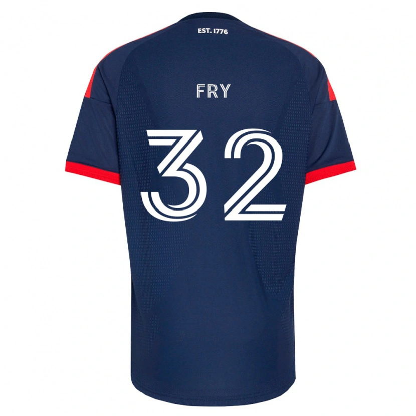 Danxen Herren Malcolm Fry #32 Königsblau Rot Weiß Heimtrikot Trikot 2026/27 T-Shirt