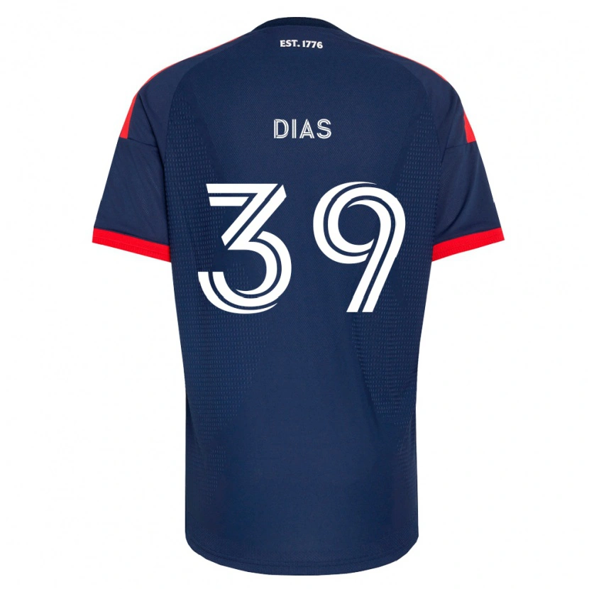Danxen Herren Marcos Dias #39 Königsblau Rot Weiß Heimtrikot Trikot 2026/27 T-Shirt