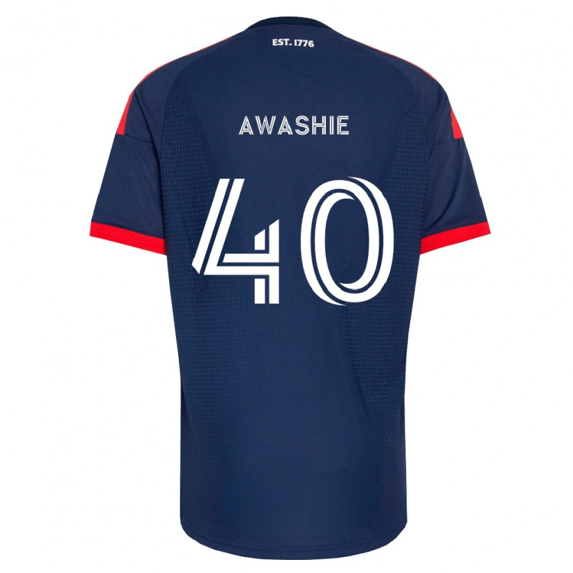 Danxen Herren Ben Awashie #40 Königsblau Rot Weiß Heimtrikot Trikot 2026/27 T-Shirt