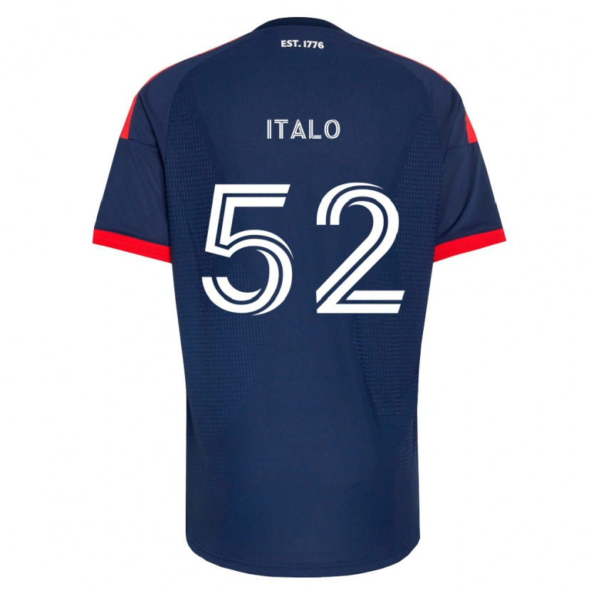 Danxen Herren Ítalo #52 Königsblau Rot Weiß Heimtrikot Trikot 2026/27 T-Shirt