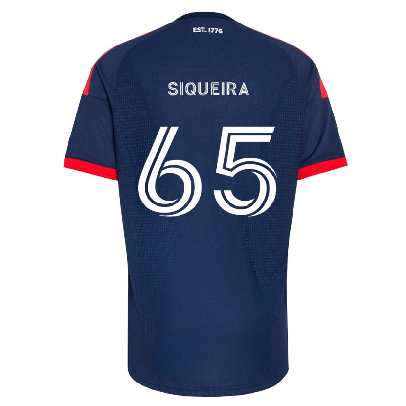 Danxen Herren Judah Siqueira #65 Königsblau Rot Weiß Heimtrikot Trikot 2026/27 T-Shirt