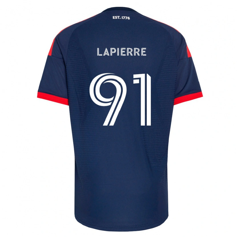 Danxen Herren Zach Lapierre #91 Königsblau Rot Weiß Heimtrikot Trikot 2026/27 T-Shirt